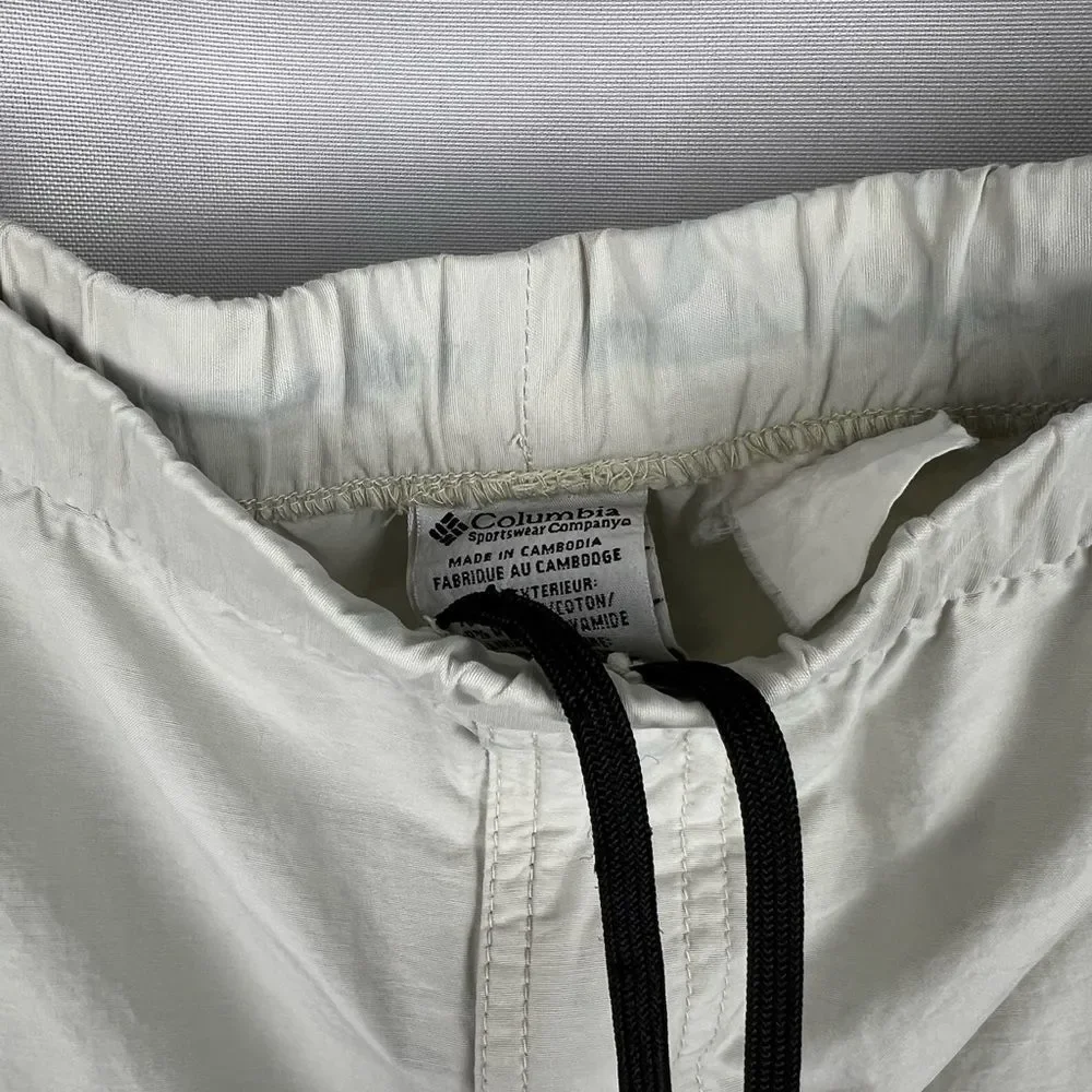 Columbia hiking pants drawstring medium 32 inseam bungee leg